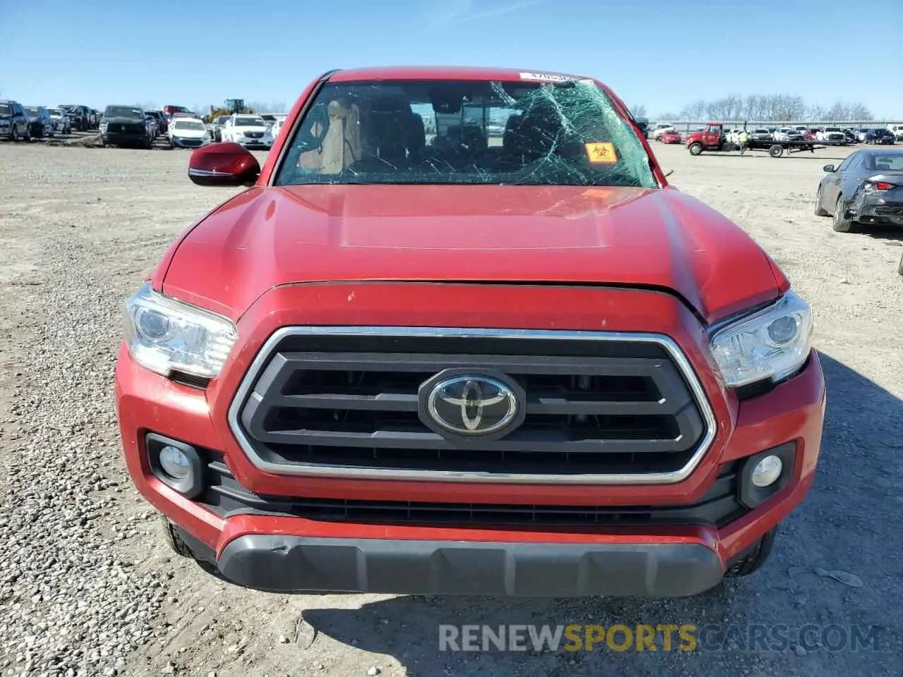 5 Photograph of a damaged car 3TMCZ5AN5MM435562 TOYOTA TACOMA 2021