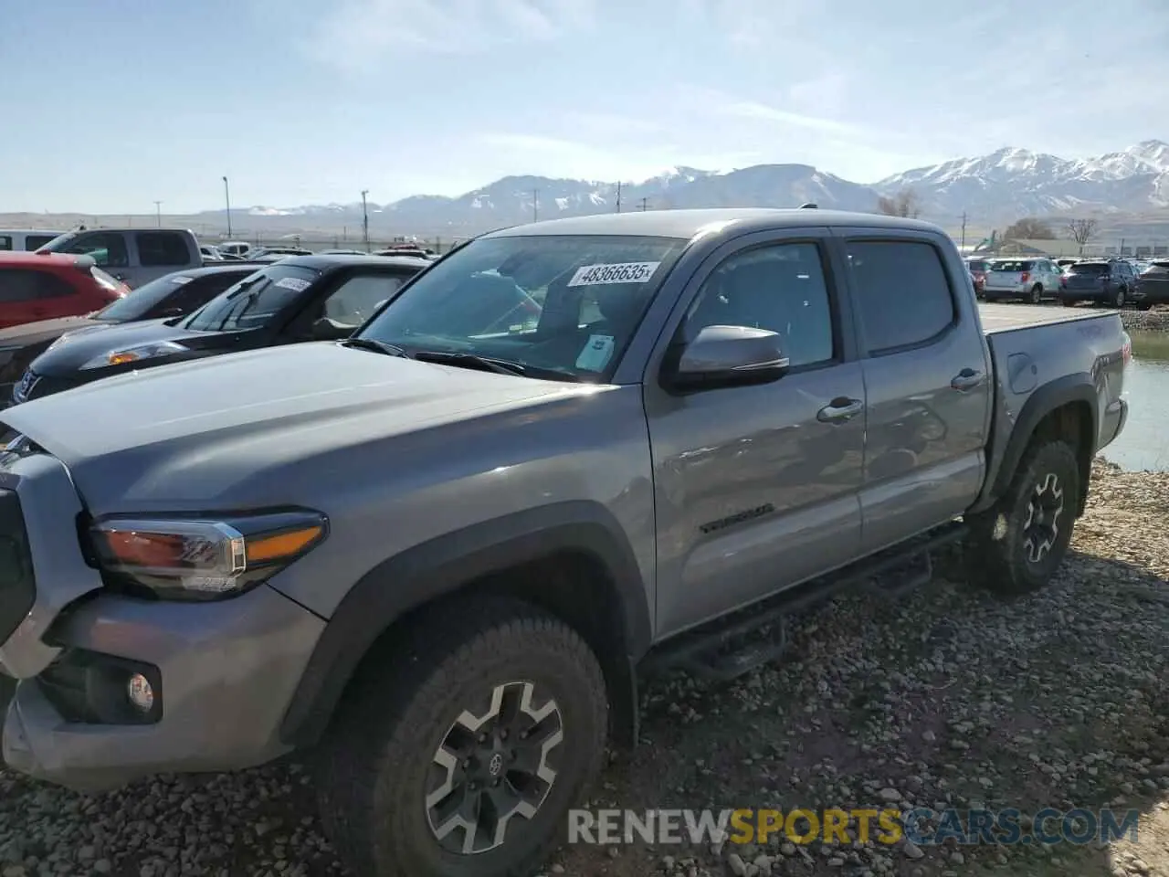 1 Photograph of a damaged car 3TMCZ5AN6MM371211 TOYOTA TACOMA 2021