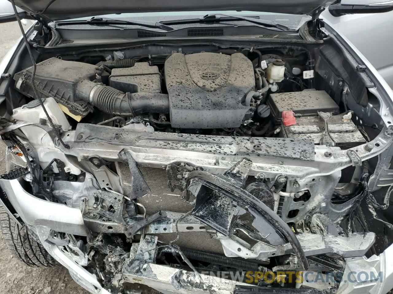 11 Photograph of a damaged car 3TMCZ5AN6MM386582 TOYOTA TACOMA 2021