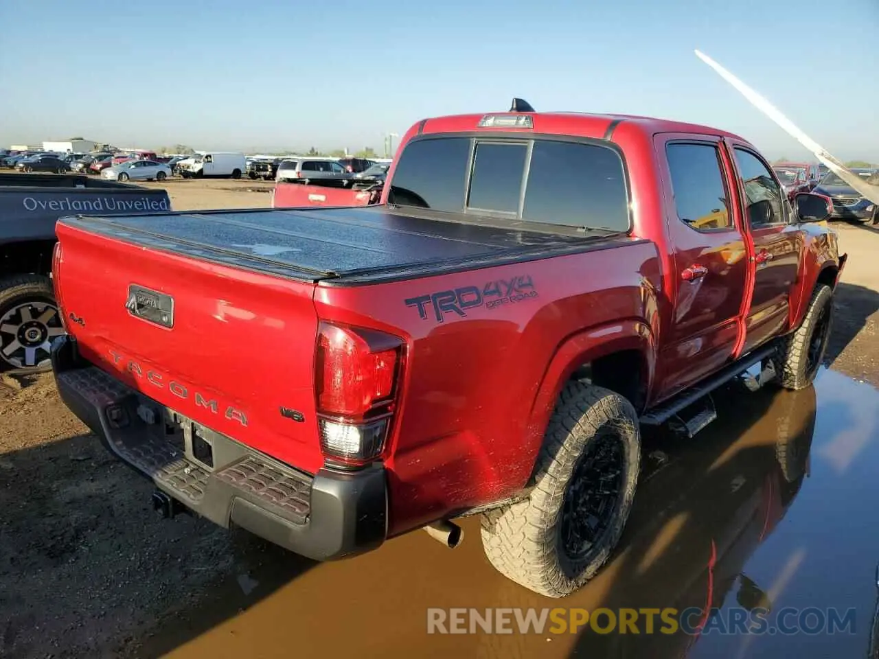 3 Photograph of a damaged car 3TMCZ5AN6MM386825 TOYOTA TACOMA 2021