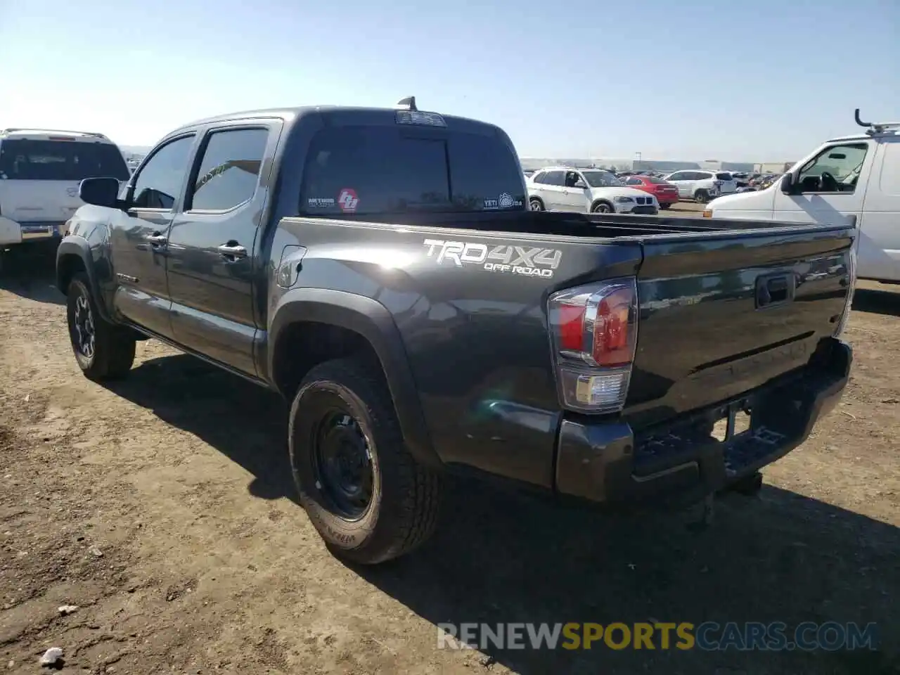 3 Photograph of a damaged car 3TMCZ5AN6MM393628 TOYOTA TACOMA 2021