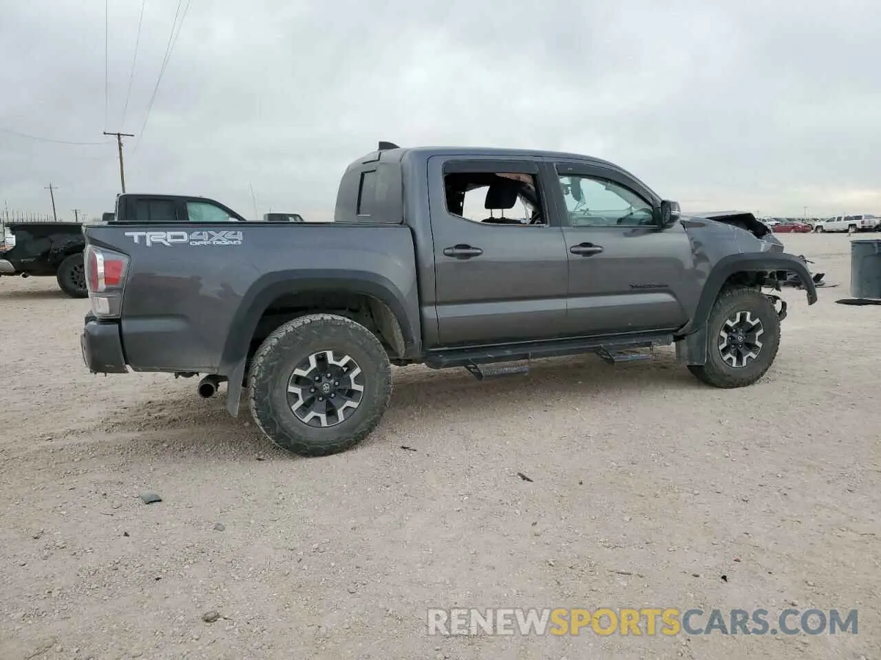 3 Photograph of a damaged car 3TMCZ5AN6MM412159 TOYOTA TACOMA 2021