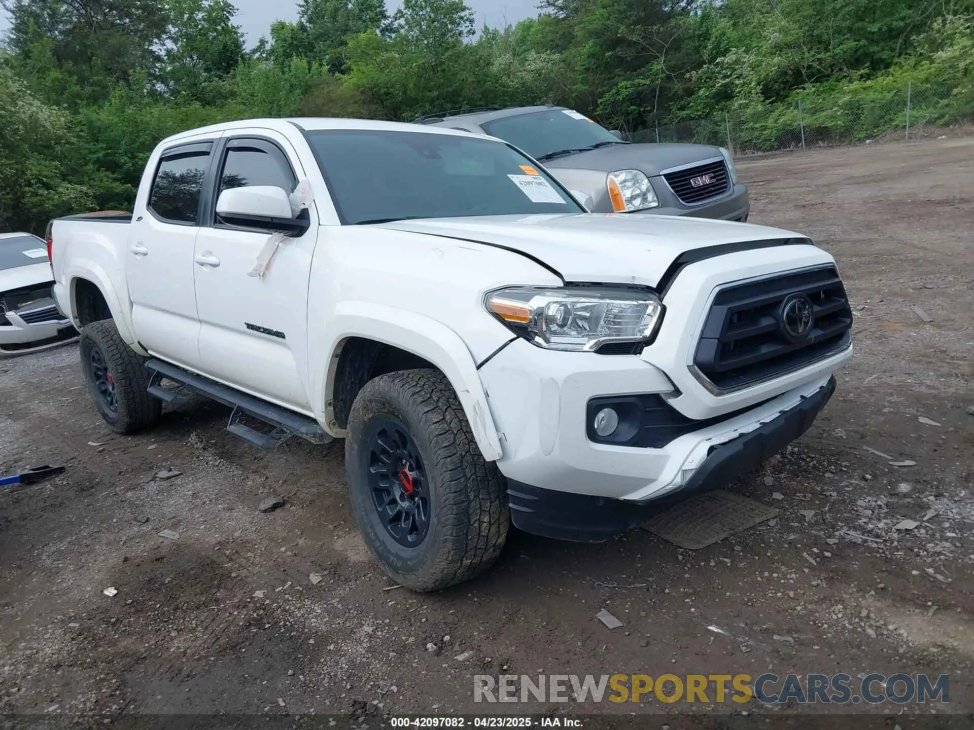 1 Photograph of a damaged car 3TMCZ5AN6MM412503 TOYOTA TACOMA 2021