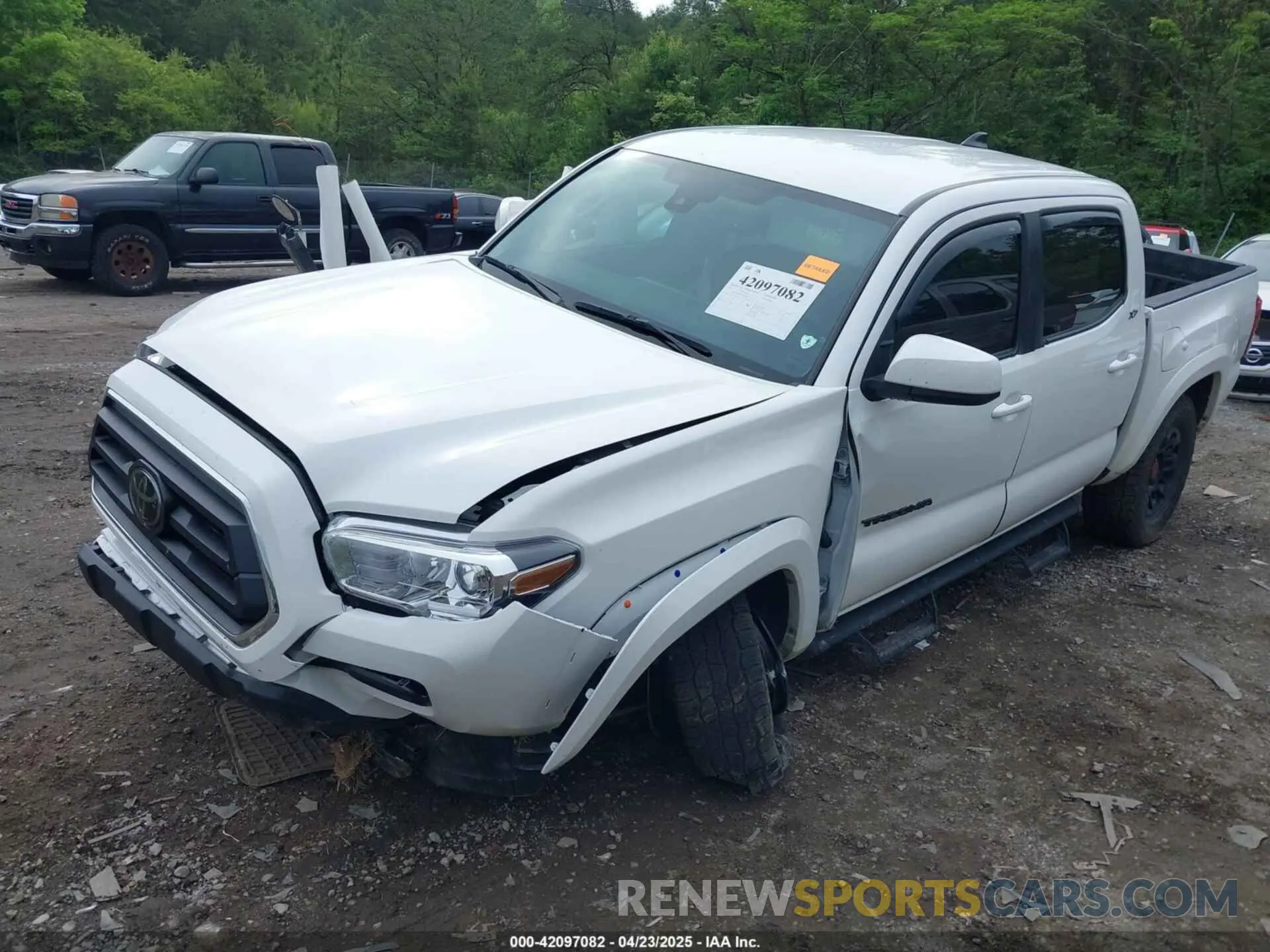 2 Photograph of a damaged car 3TMCZ5AN6MM412503 TOYOTA TACOMA 2021