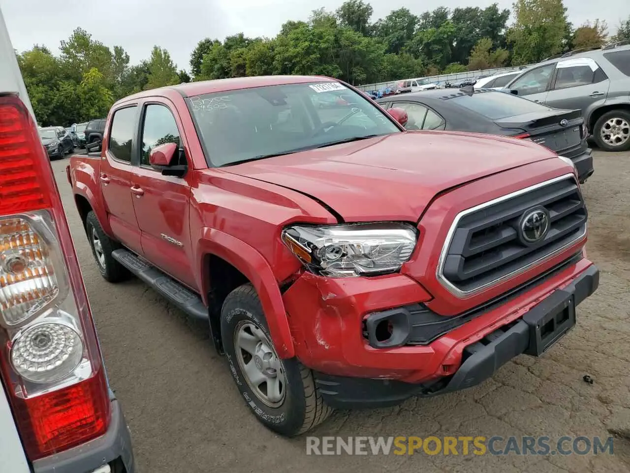 4 Photograph of a damaged car 3TMCZ5AN6MM423680 TOYOTA TACOMA 2021