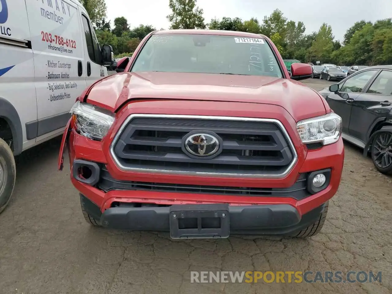 5 Photograph of a damaged car 3TMCZ5AN6MM423680 TOYOTA TACOMA 2021
