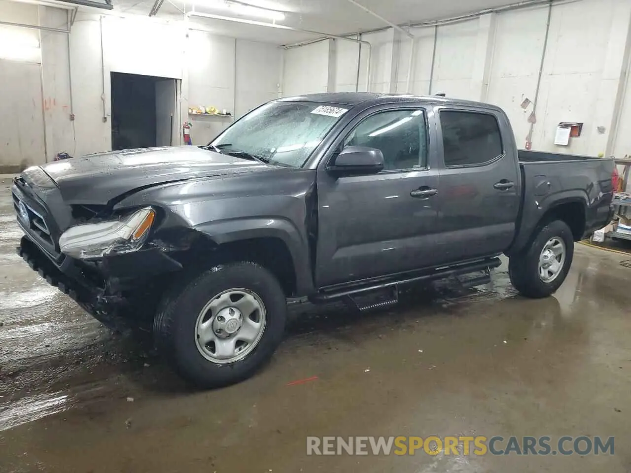 1 Photograph of a damaged car 3TMCZ5AN6MM428166 TOYOTA TACOMA 2021