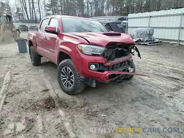 10 Photograph of a damaged car 3TMCZ5AN7MM371380 TOYOTA TACOMA 2021