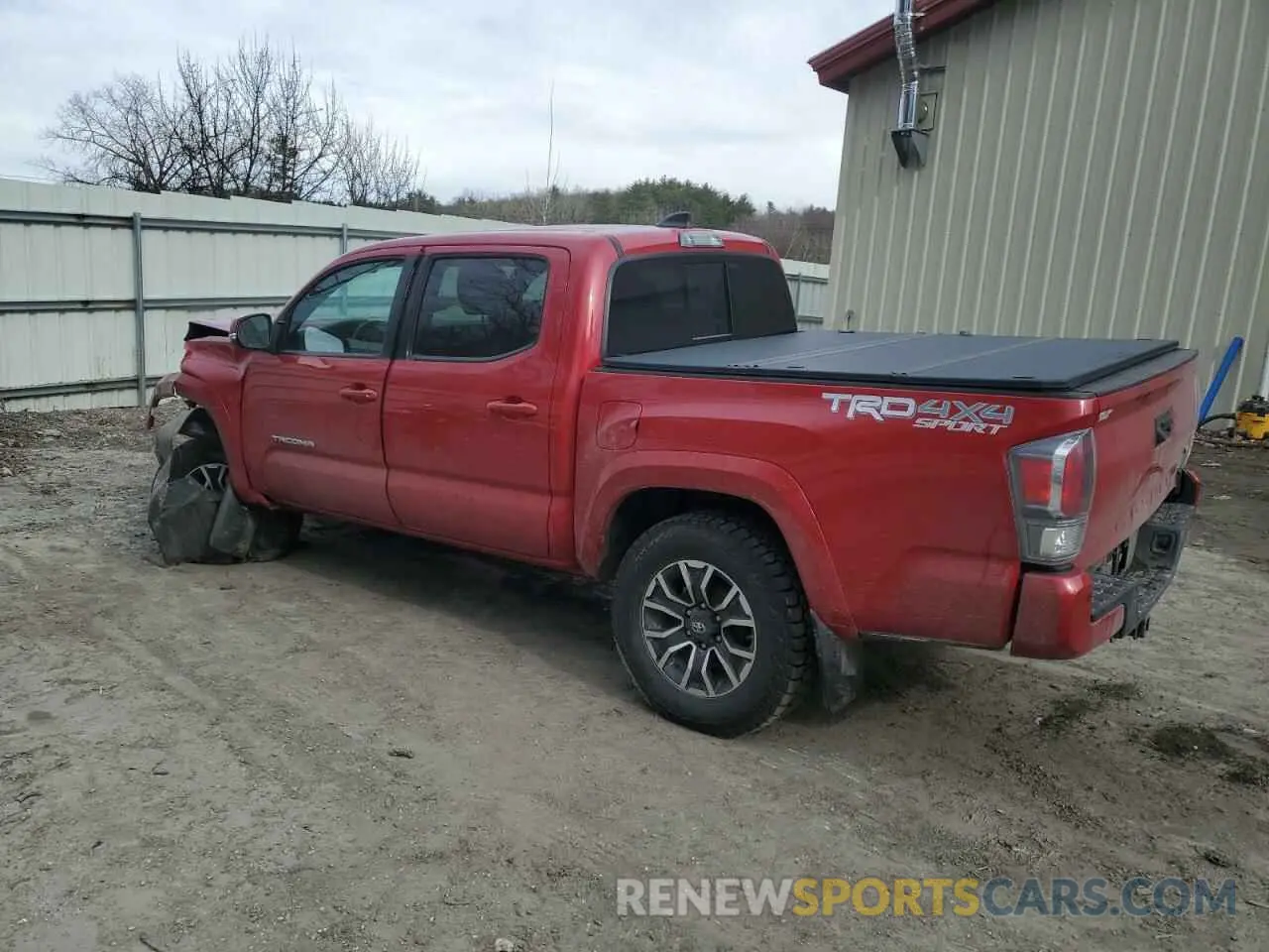 2 Photograph of a damaged car 3TMCZ5AN7MM371380 TOYOTA TACOMA 2021