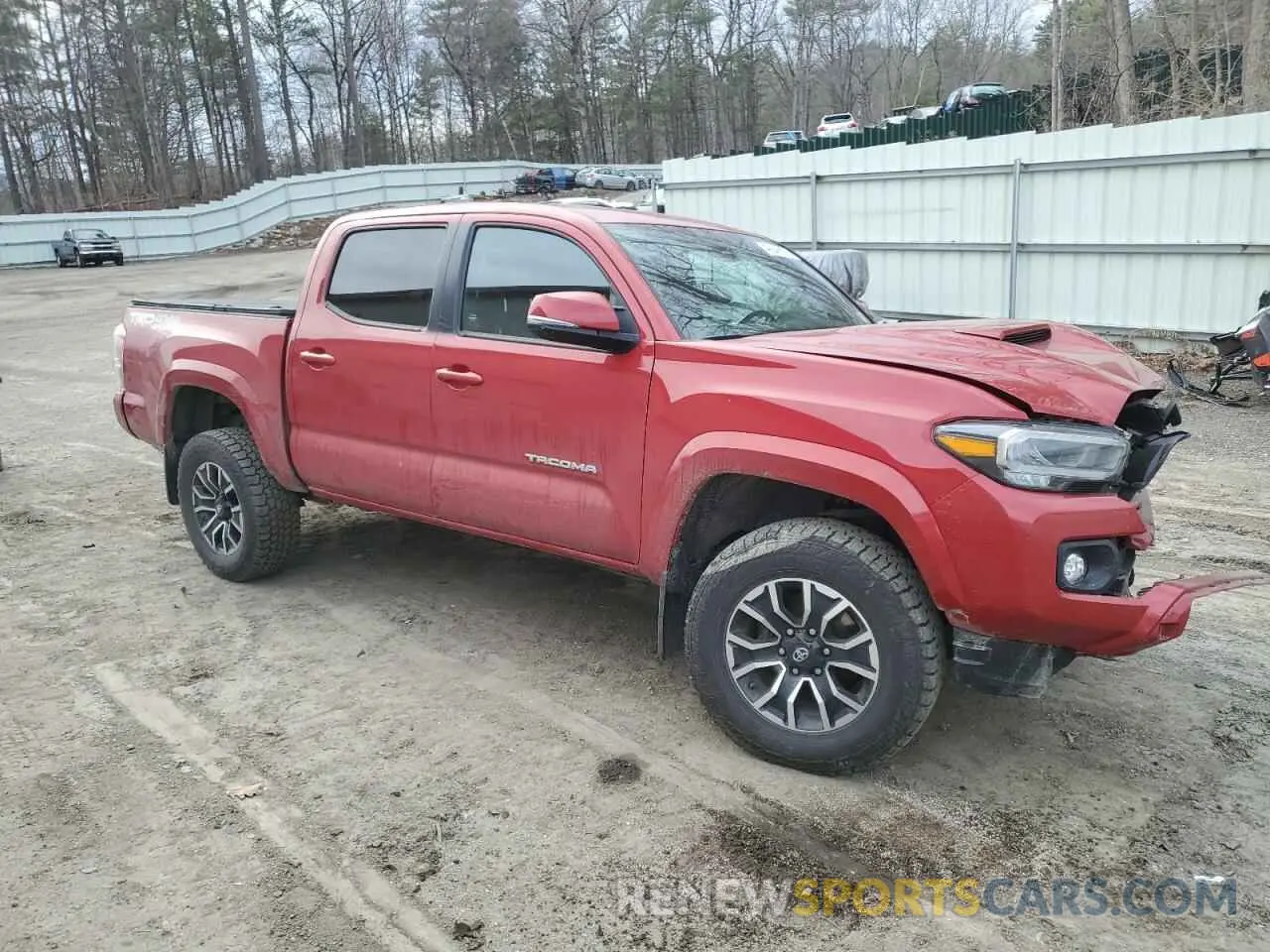 4 Photograph of a damaged car 3TMCZ5AN7MM371380 TOYOTA TACOMA 2021