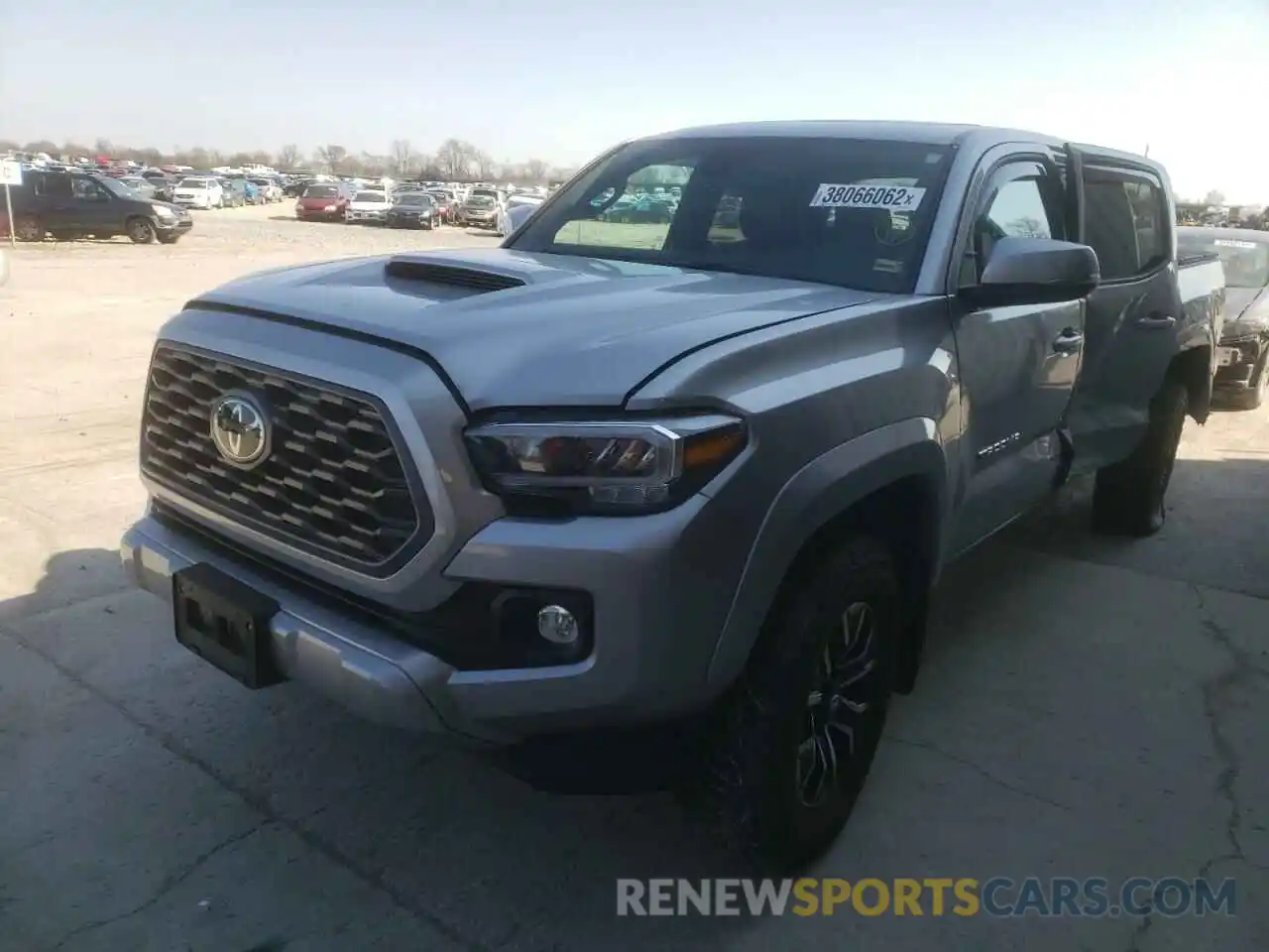 2 Photograph of a damaged car 3TMCZ5AN7MM388552 TOYOTA TACOMA 2021