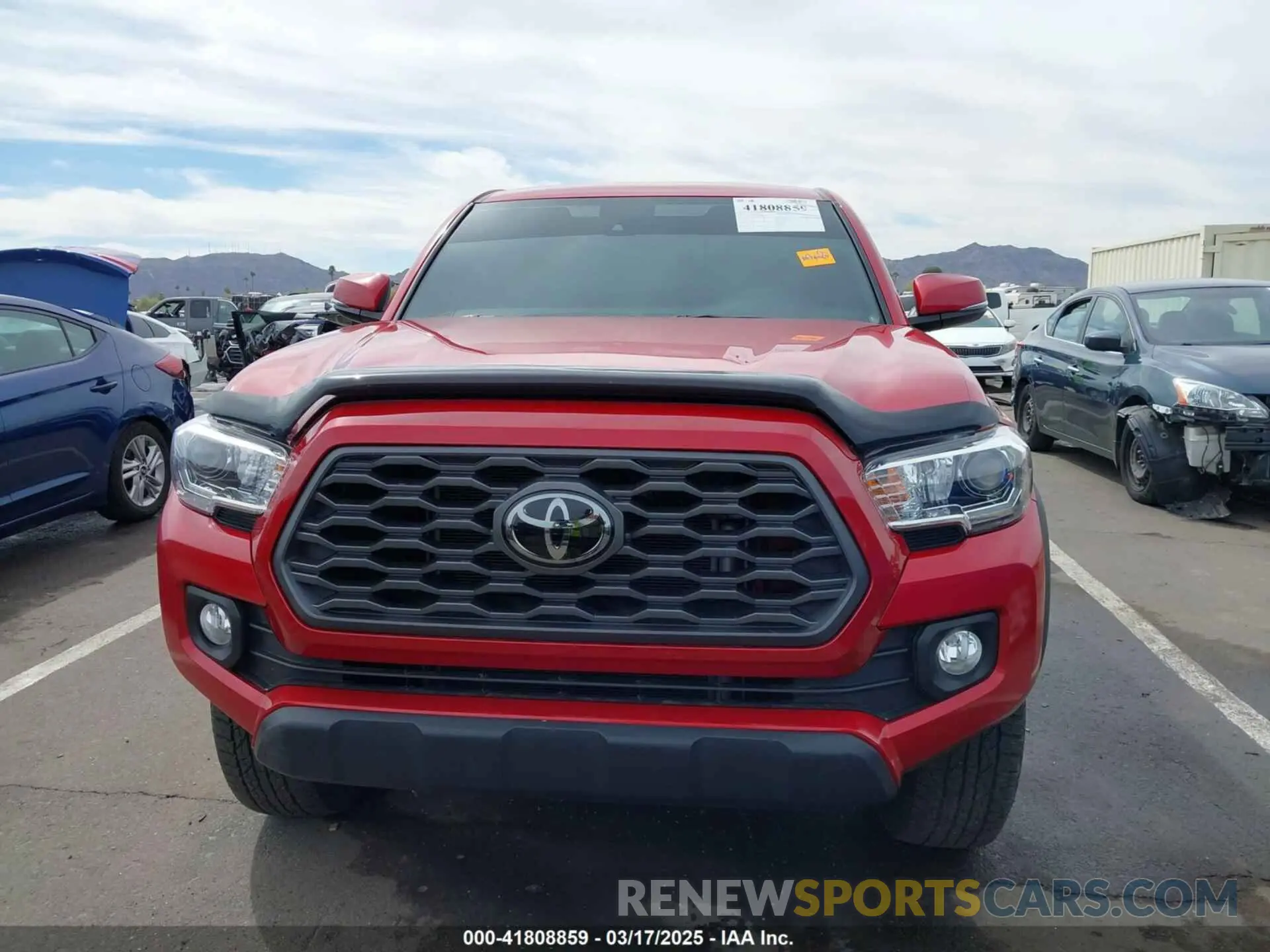 12 Photograph of a damaged car 3TMCZ5AN7MM433098 TOYOTA TACOMA 2021