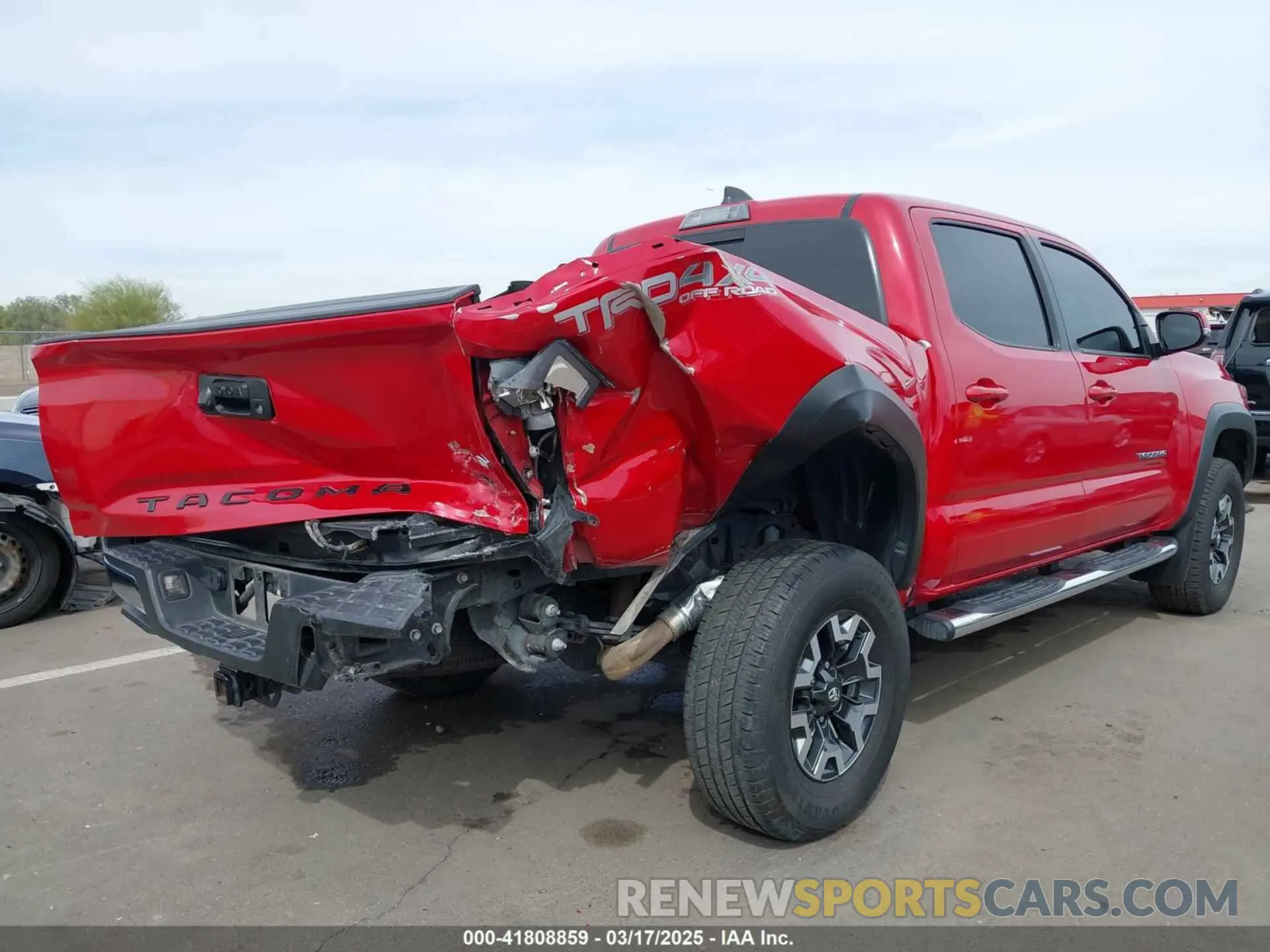 6 Photograph of a damaged car 3TMCZ5AN7MM433098 TOYOTA TACOMA 2021