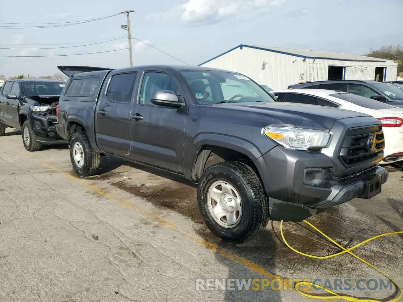 4 Photograph of a damaged car 3TMCZ5AN7MM450614 TOYOTA TACOMA 2021
