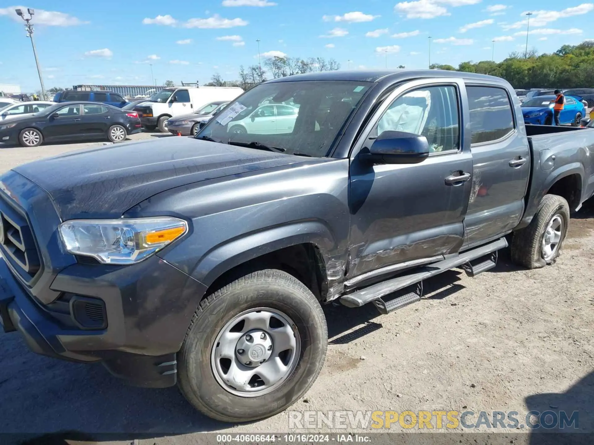 2 Photograph of a damaged car 3TMCZ5AN8MM373834 TOYOTA TACOMA 2021