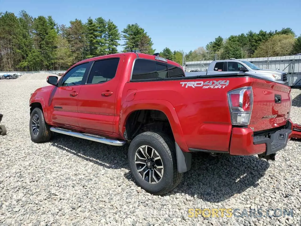 2 Photograph of a damaged car 3TMCZ5AN8MM378483 TOYOTA TACOMA 2021