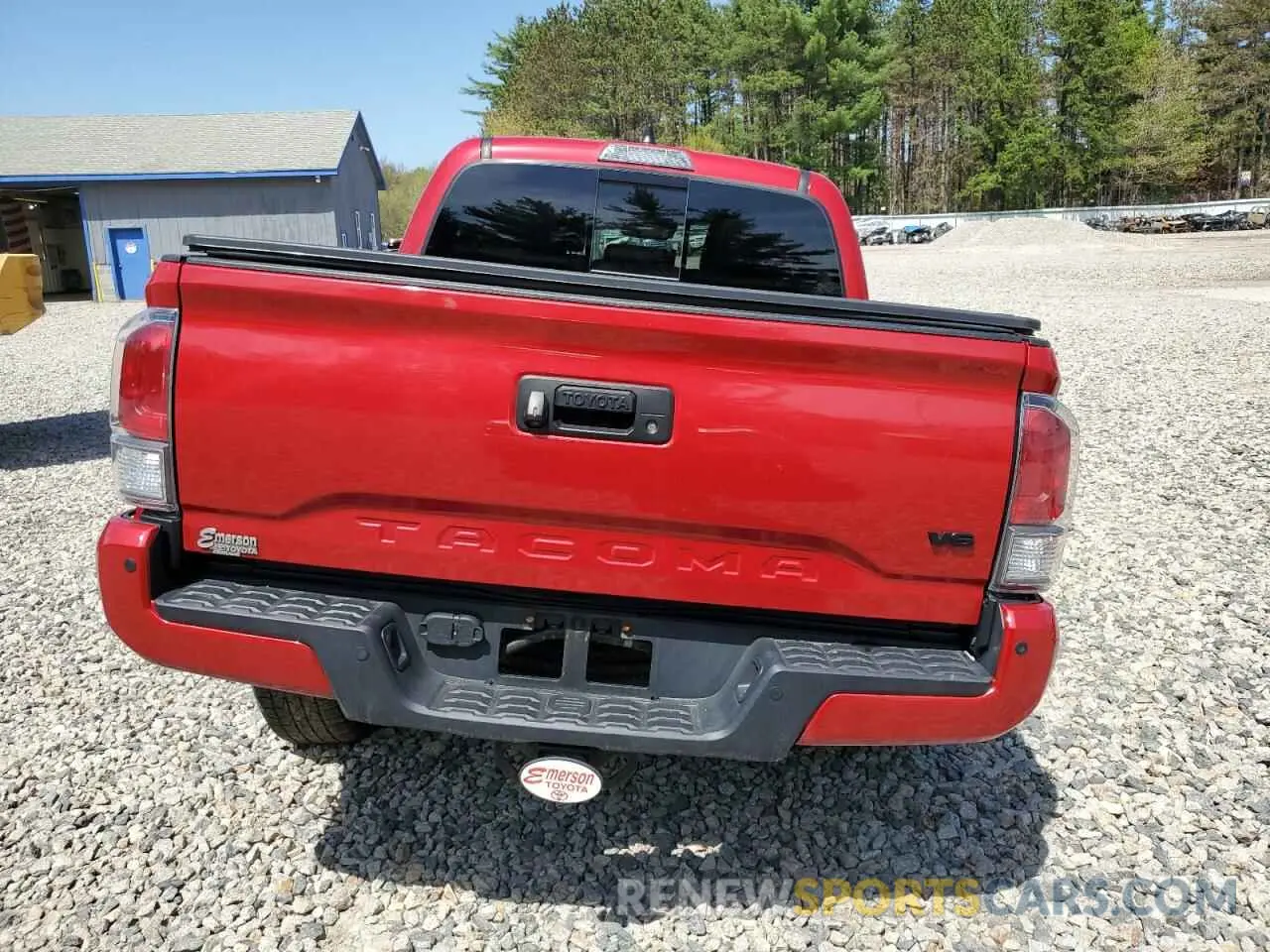 6 Photograph of a damaged car 3TMCZ5AN8MM378483 TOYOTA TACOMA 2021