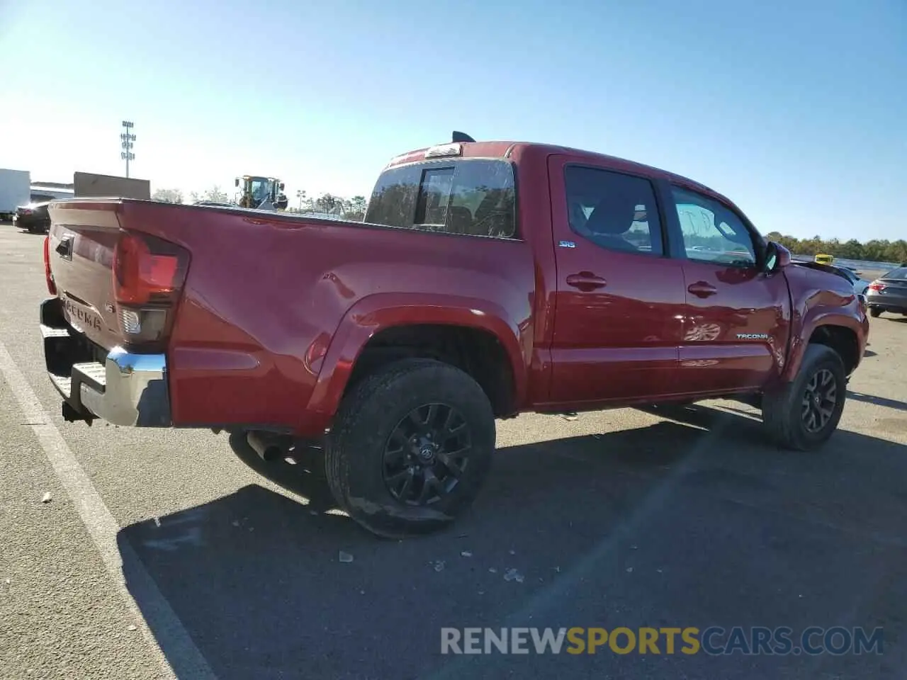 3 Photograph of a damaged car 3TMCZ5AN8MM401342 TOYOTA TACOMA 2021