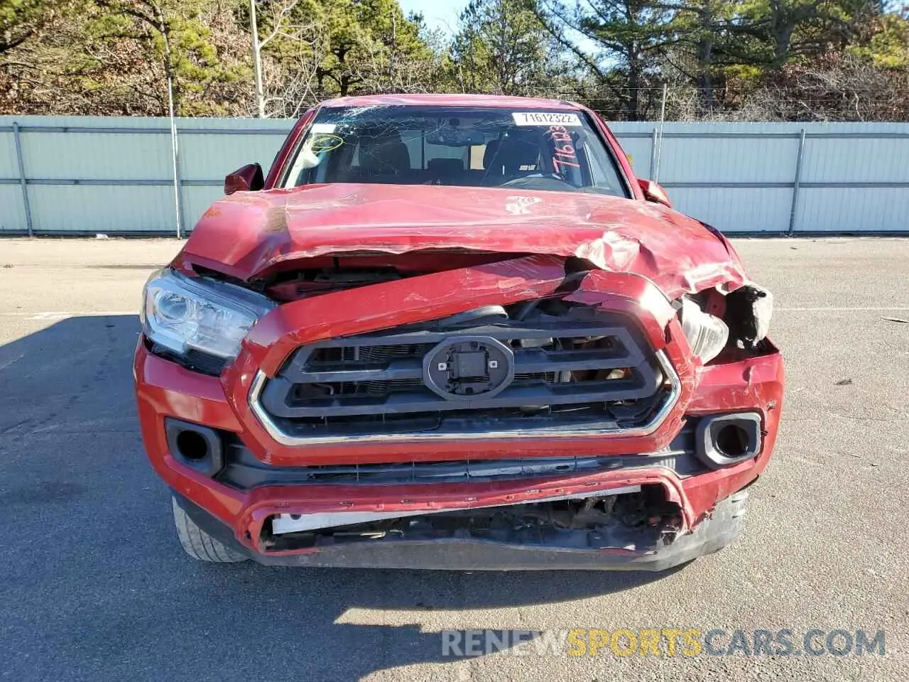 5 Photograph of a damaged car 3TMCZ5AN8MM401342 TOYOTA TACOMA 2021