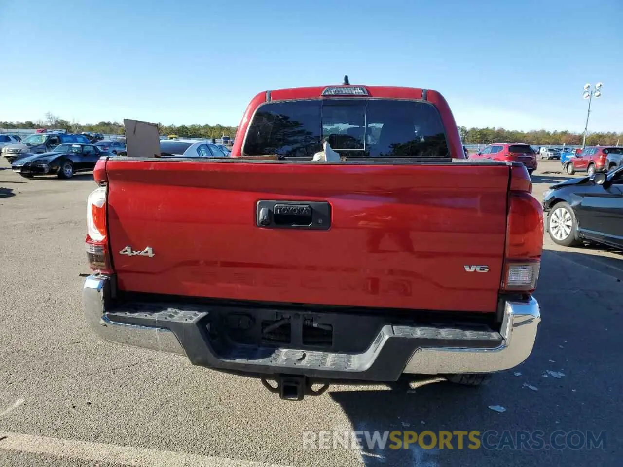 6 Photograph of a damaged car 3TMCZ5AN8MM401342 TOYOTA TACOMA 2021