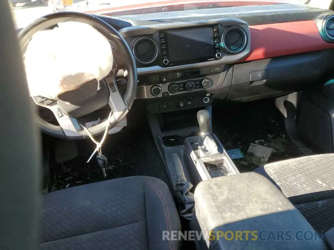 8 Photograph of a damaged car 3TMCZ5AN8MM401342 TOYOTA TACOMA 2021