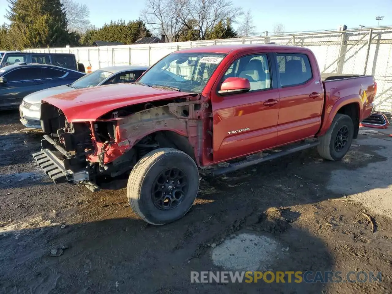 1 Photograph of a damaged car 3TMCZ5AN8MM403298 TOYOTA TACOMA 2021