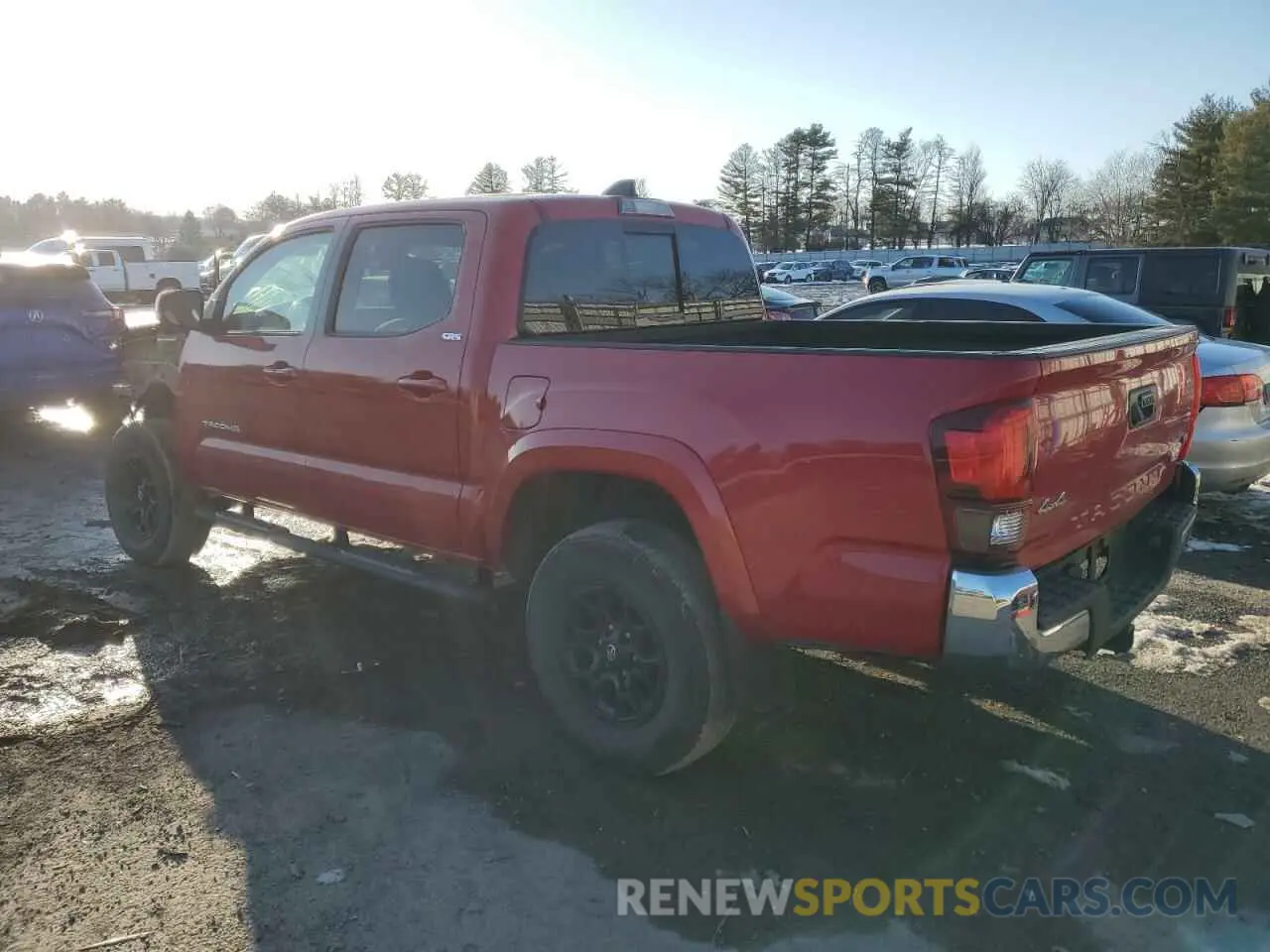 2 Photograph of a damaged car 3TMCZ5AN8MM403298 TOYOTA TACOMA 2021