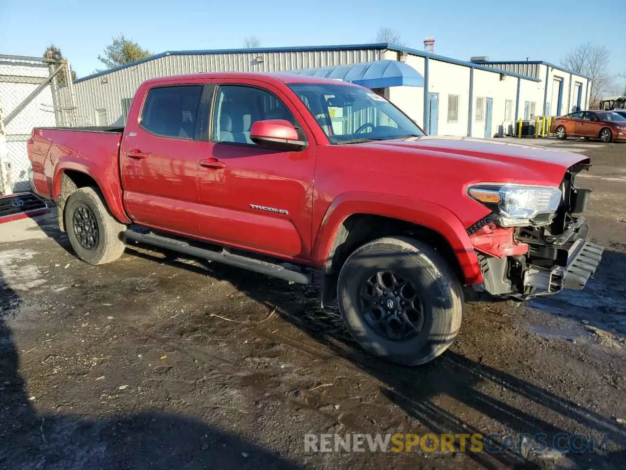 4 Photograph of a damaged car 3TMCZ5AN8MM403298 TOYOTA TACOMA 2021