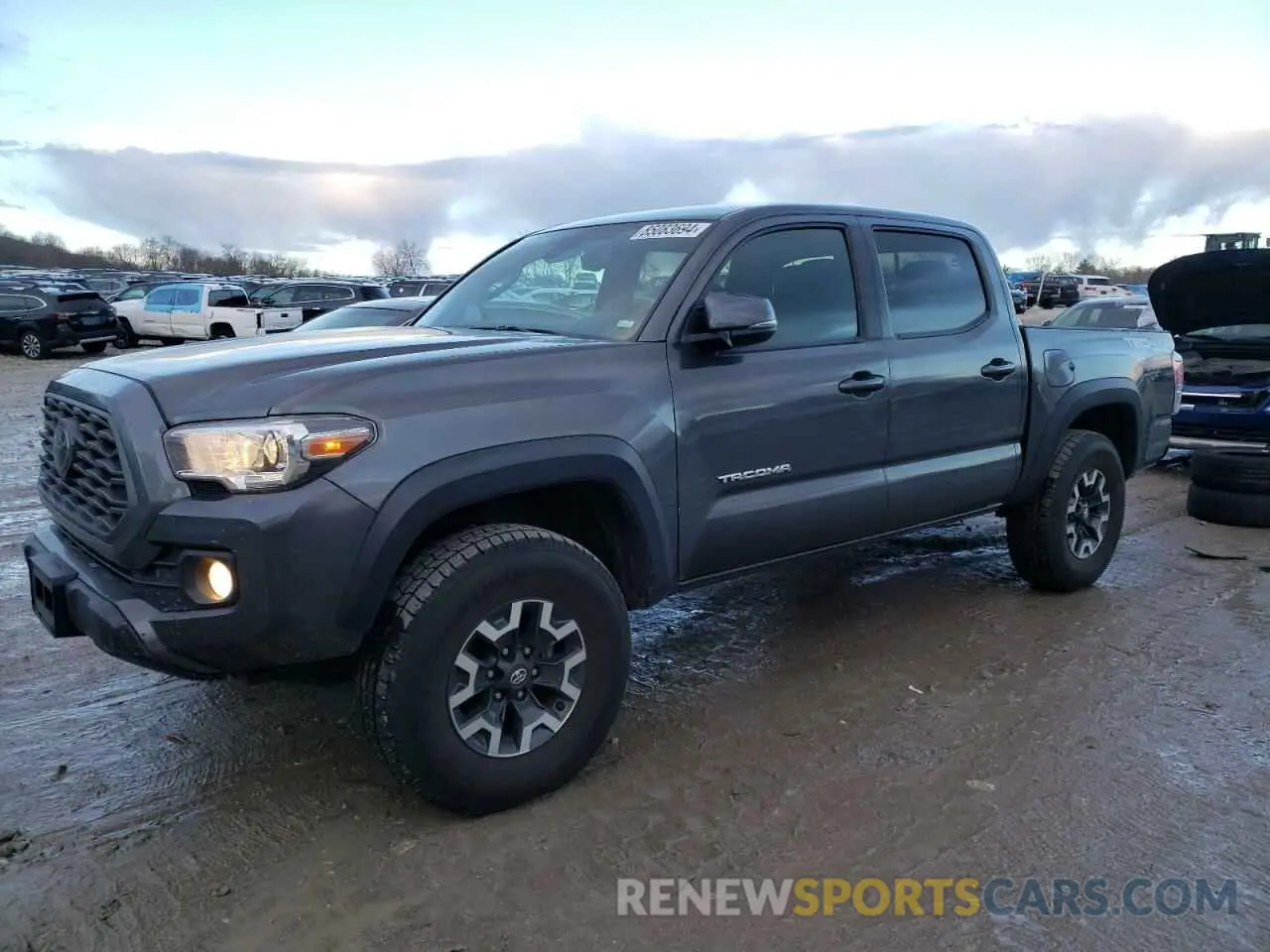 1 Photograph of a damaged car 3TMCZ5AN8MM420554 TOYOTA TACOMA 2021