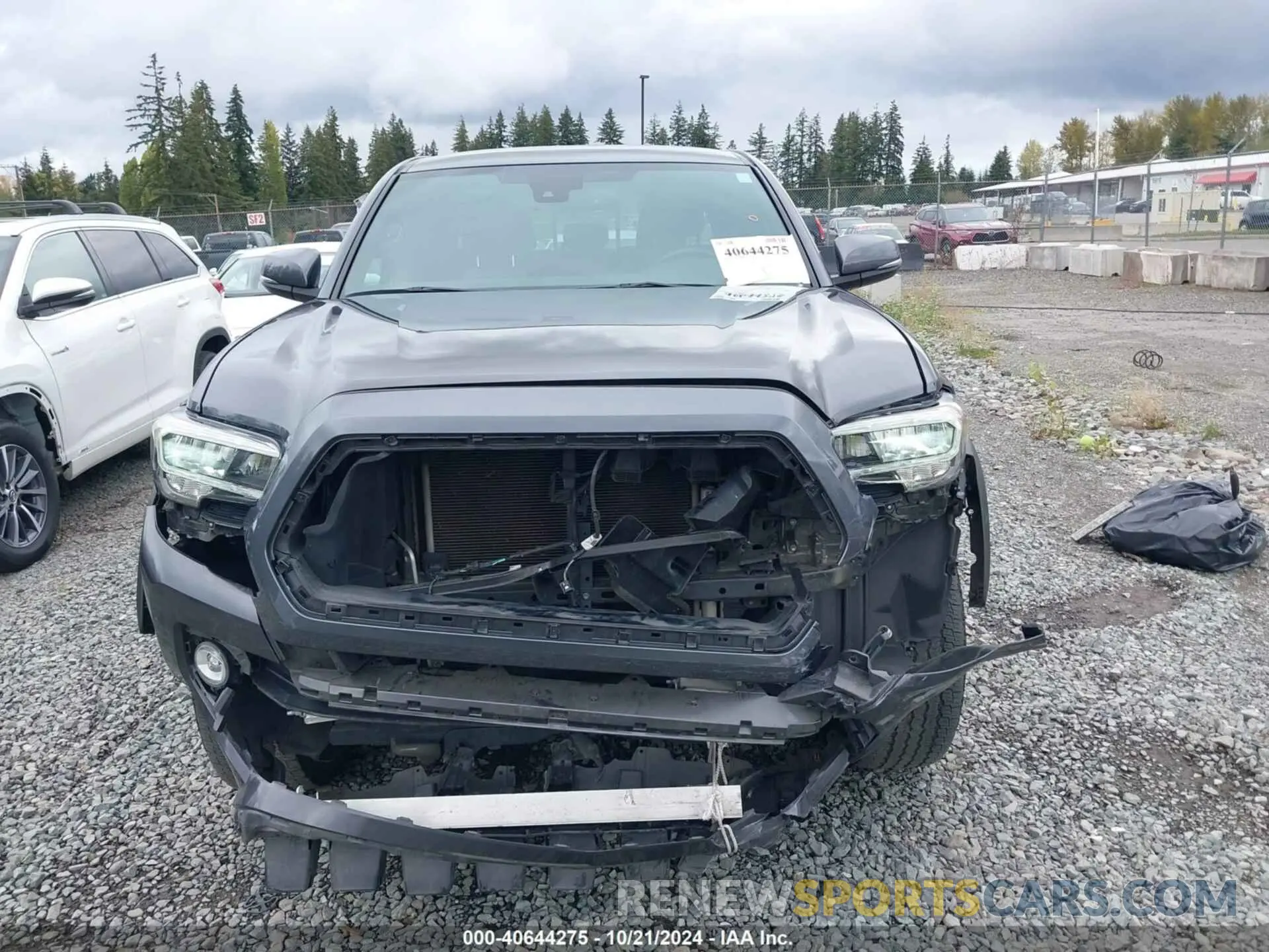 11 Photograph of a damaged car 3TMCZ5AN8MM423759 TOYOTA TACOMA 2021