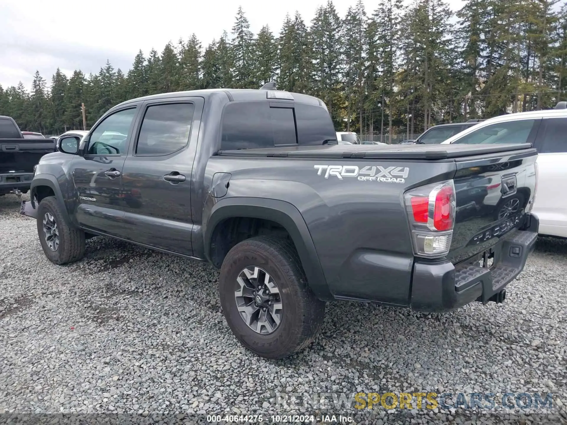 3 Photograph of a damaged car 3TMCZ5AN8MM423759 TOYOTA TACOMA 2021
