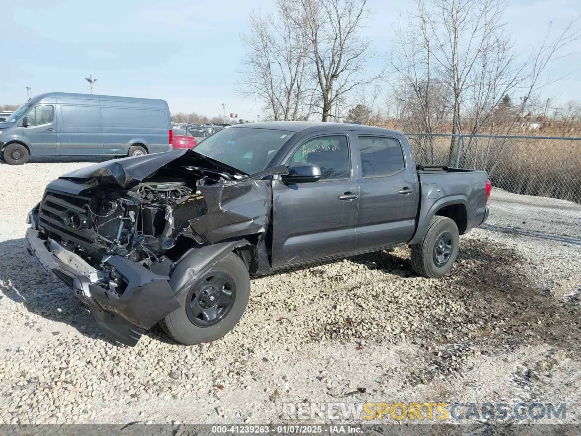 2 Photograph of a damaged car 3TMCZ5AN8MM423888 TOYOTA TACOMA 2021