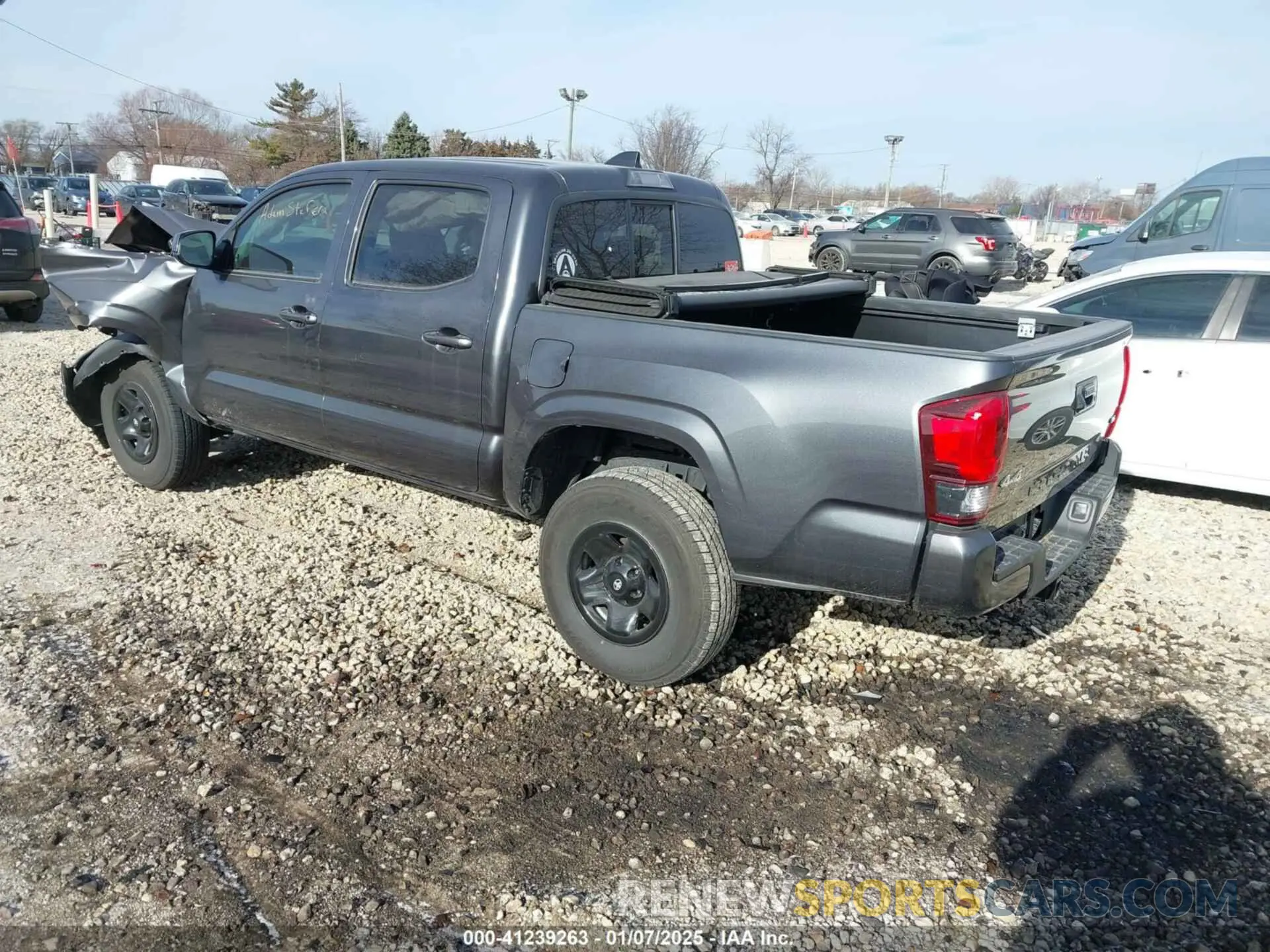 3 Photograph of a damaged car 3TMCZ5AN8MM423888 TOYOTA TACOMA 2021