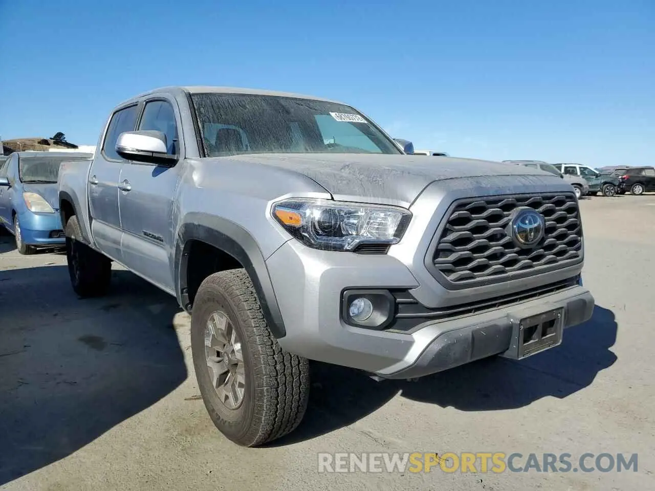 4 Photograph of a damaged car 3TMCZ5AN8MM424328 TOYOTA TACOMA 2021