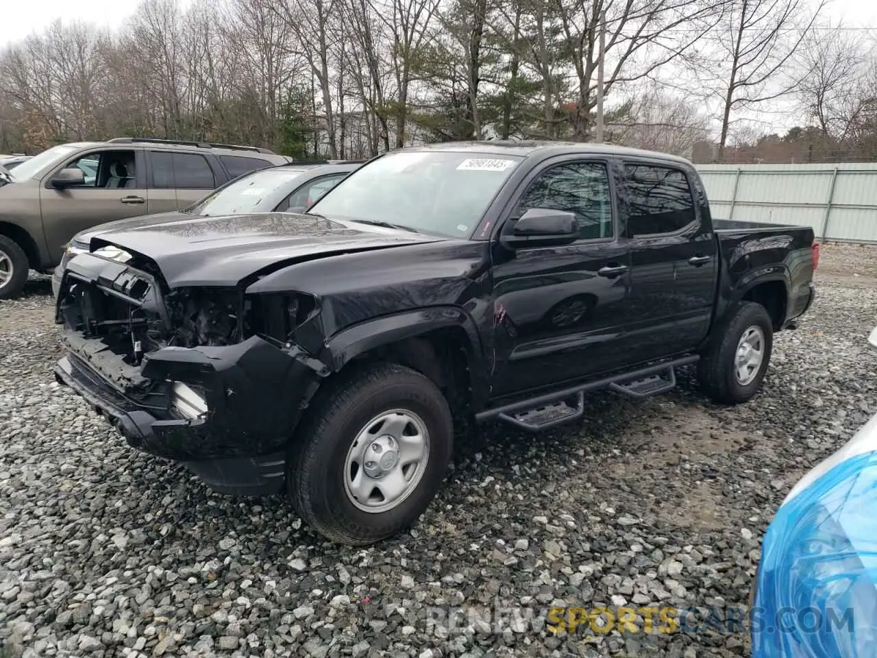 1 Photograph of a damaged car 3TMCZ5AN8MM448550 TOYOTA TACOMA 2021
