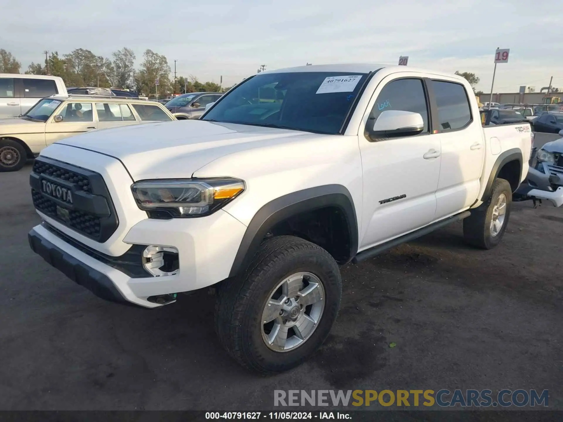 2 Photograph of a damaged car 3TMCZ5AN8MM450489 TOYOTA TACOMA 2021