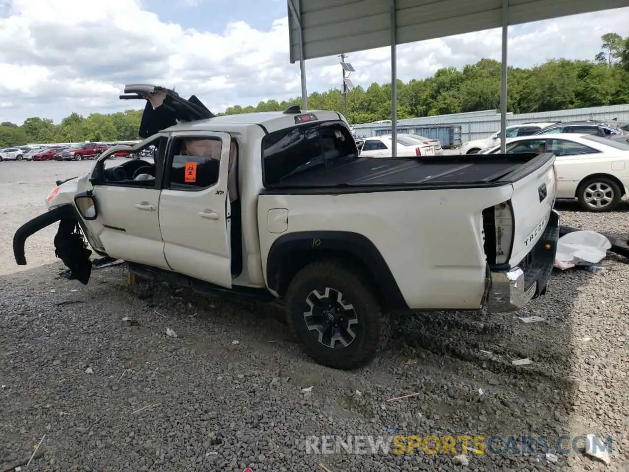 2 Photograph of a damaged car 3TMCZ5AN8MM451903 TOYOTA TACOMA 2021