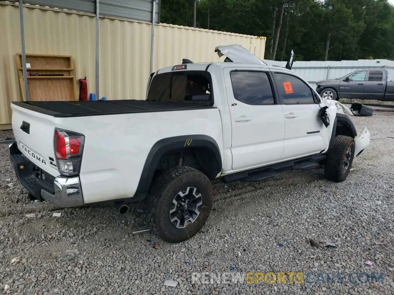 3 Photograph of a damaged car 3TMCZ5AN8MM451903 TOYOTA TACOMA 2021