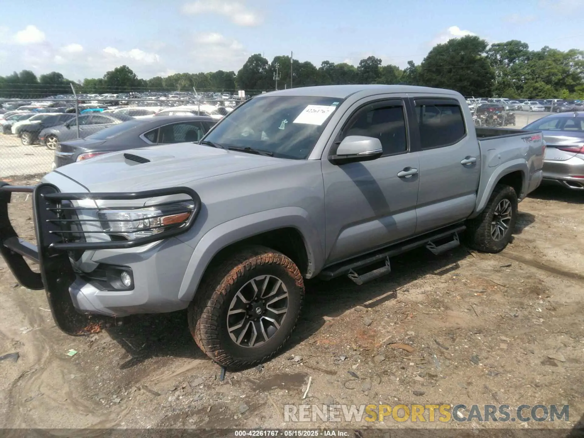 2 Photograph of a damaged car 3TMCZ5AN9MM374071 TOYOTA TACOMA 2021