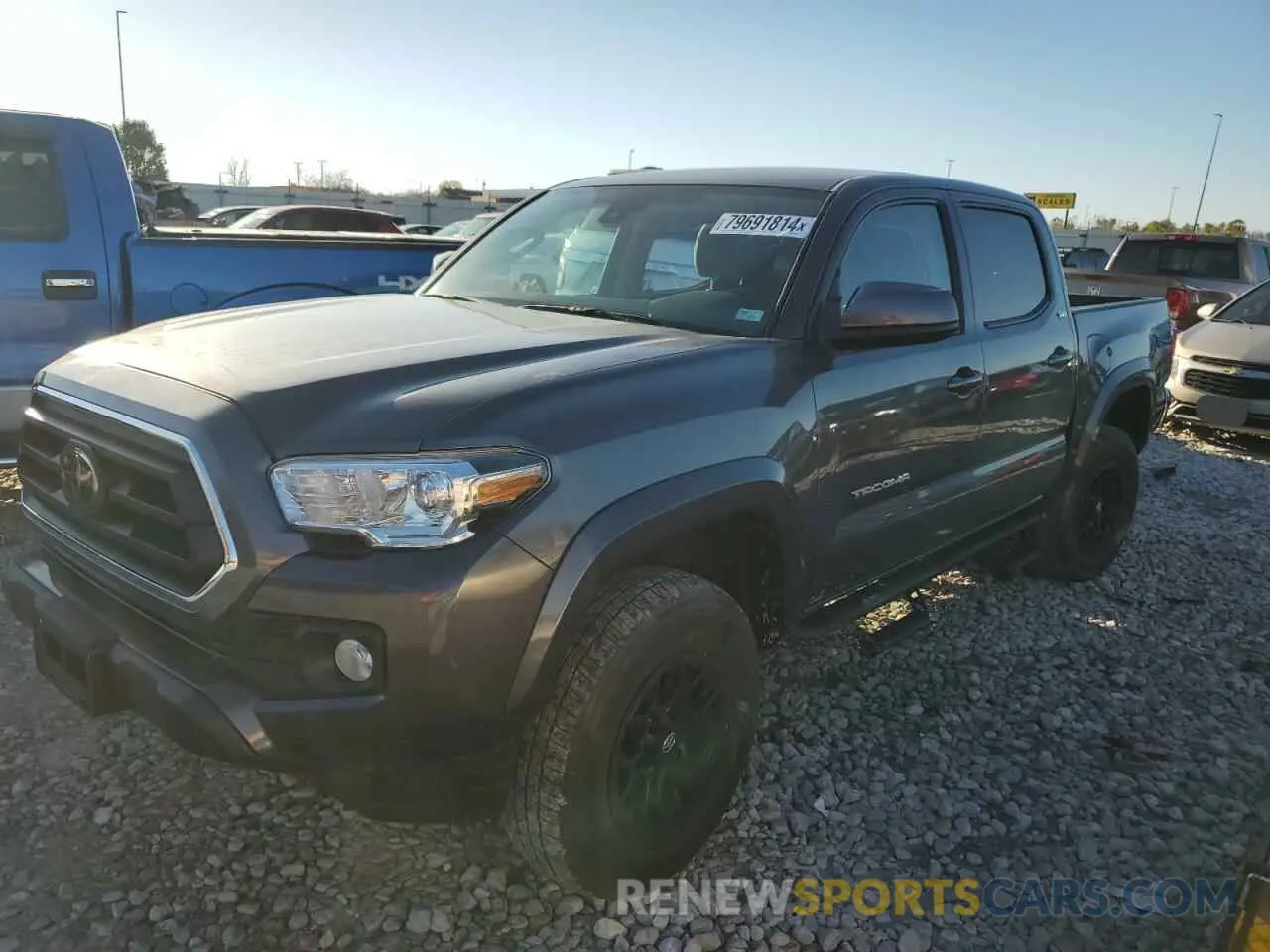 1 Photograph of a damaged car 3TMCZ5AN9MM377391 TOYOTA TACOMA 2021