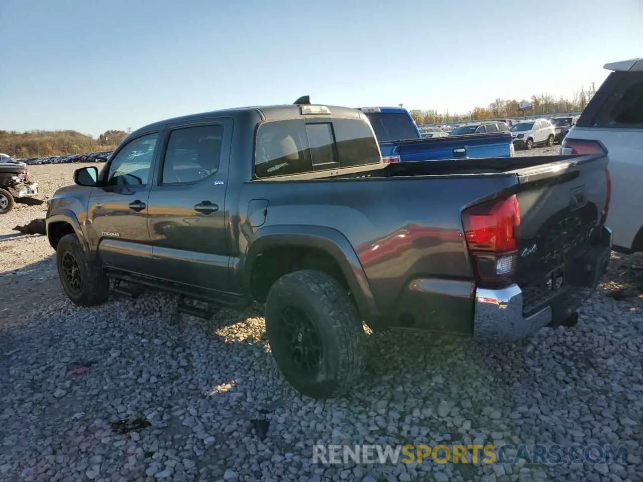 2 Photograph of a damaged car 3TMCZ5AN9MM377391 TOYOTA TACOMA 2021