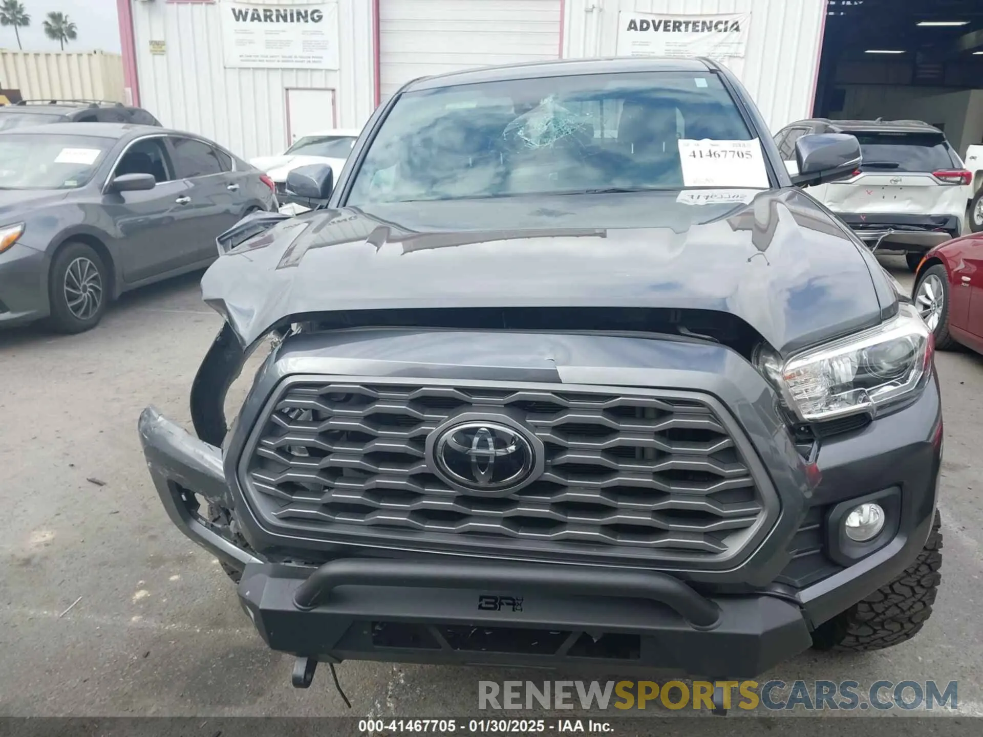 12 Photograph of a damaged car 3TMCZ5AN9MM397611 TOYOTA TACOMA 2021