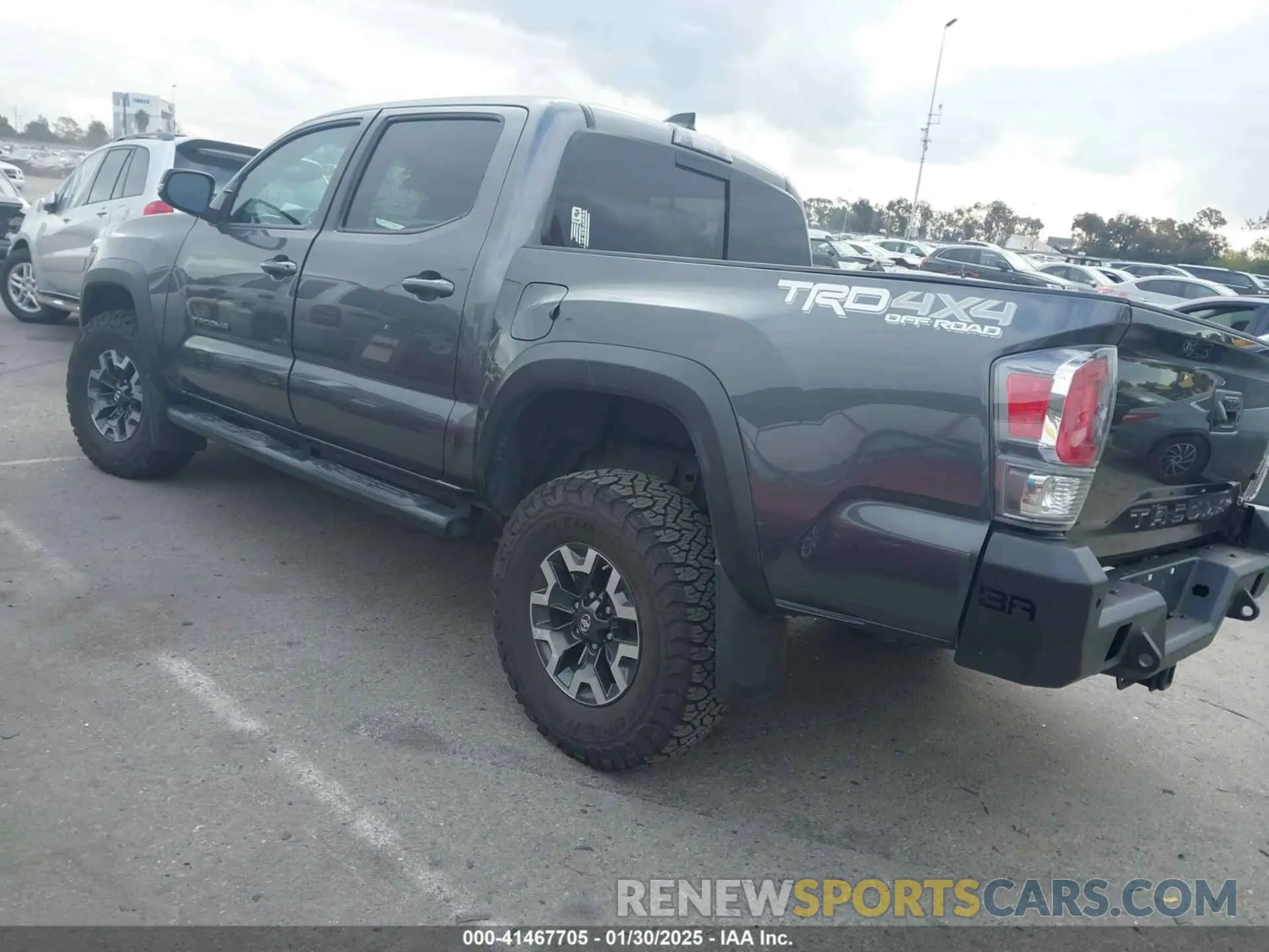 3 Photograph of a damaged car 3TMCZ5AN9MM397611 TOYOTA TACOMA 2021