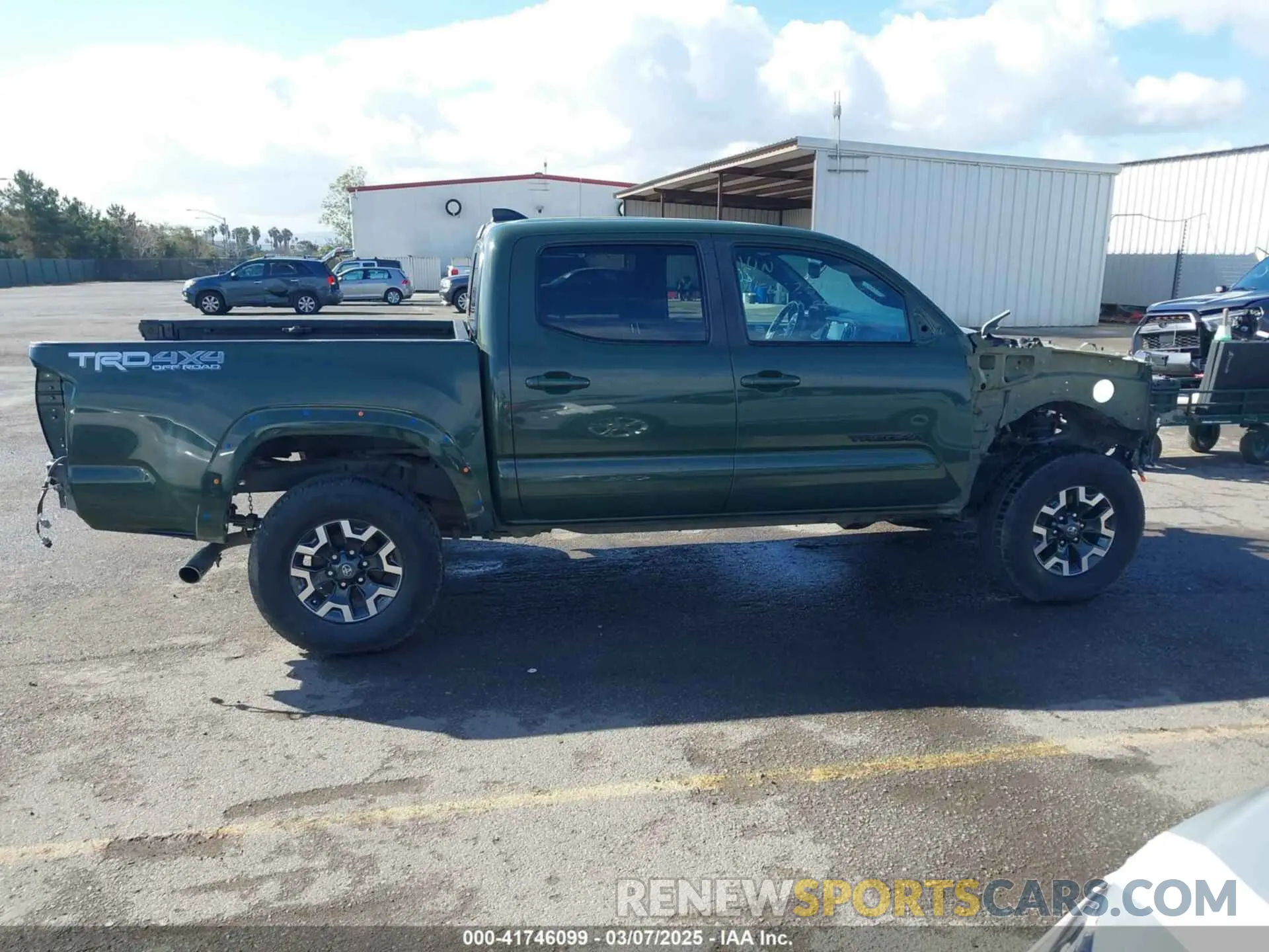 13 Photograph of a damaged car 3TMCZ5AN9MM408803 TOYOTA TACOMA 2021
