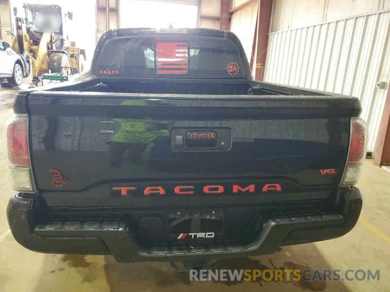 6 Photograph of a damaged car 3TMCZ5AN9MM422264 TOYOTA TACOMA 2021