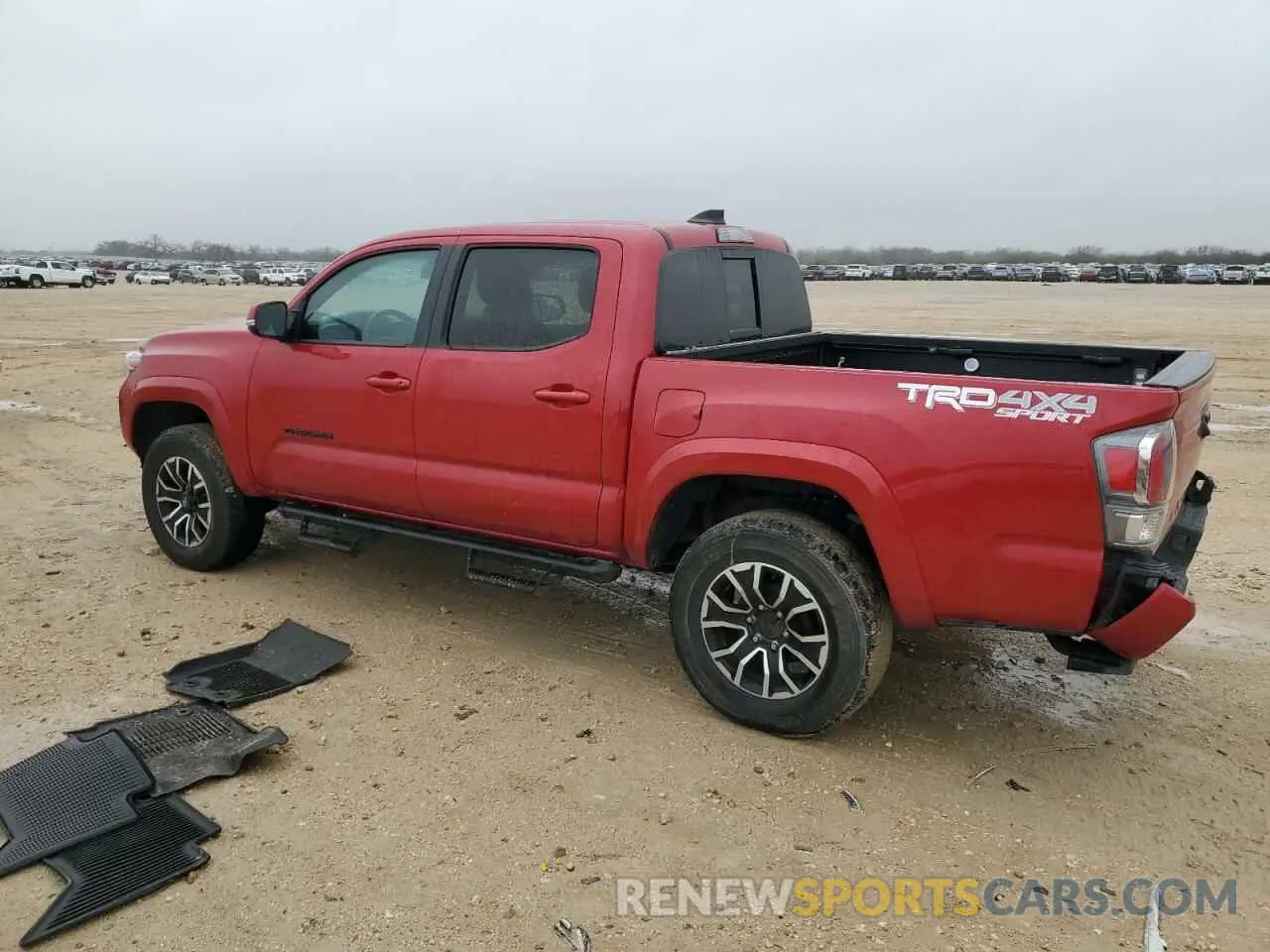 2 Photograph of a damaged car 3TMCZ5AN9MM445768 TOYOTA TACOMA 2021