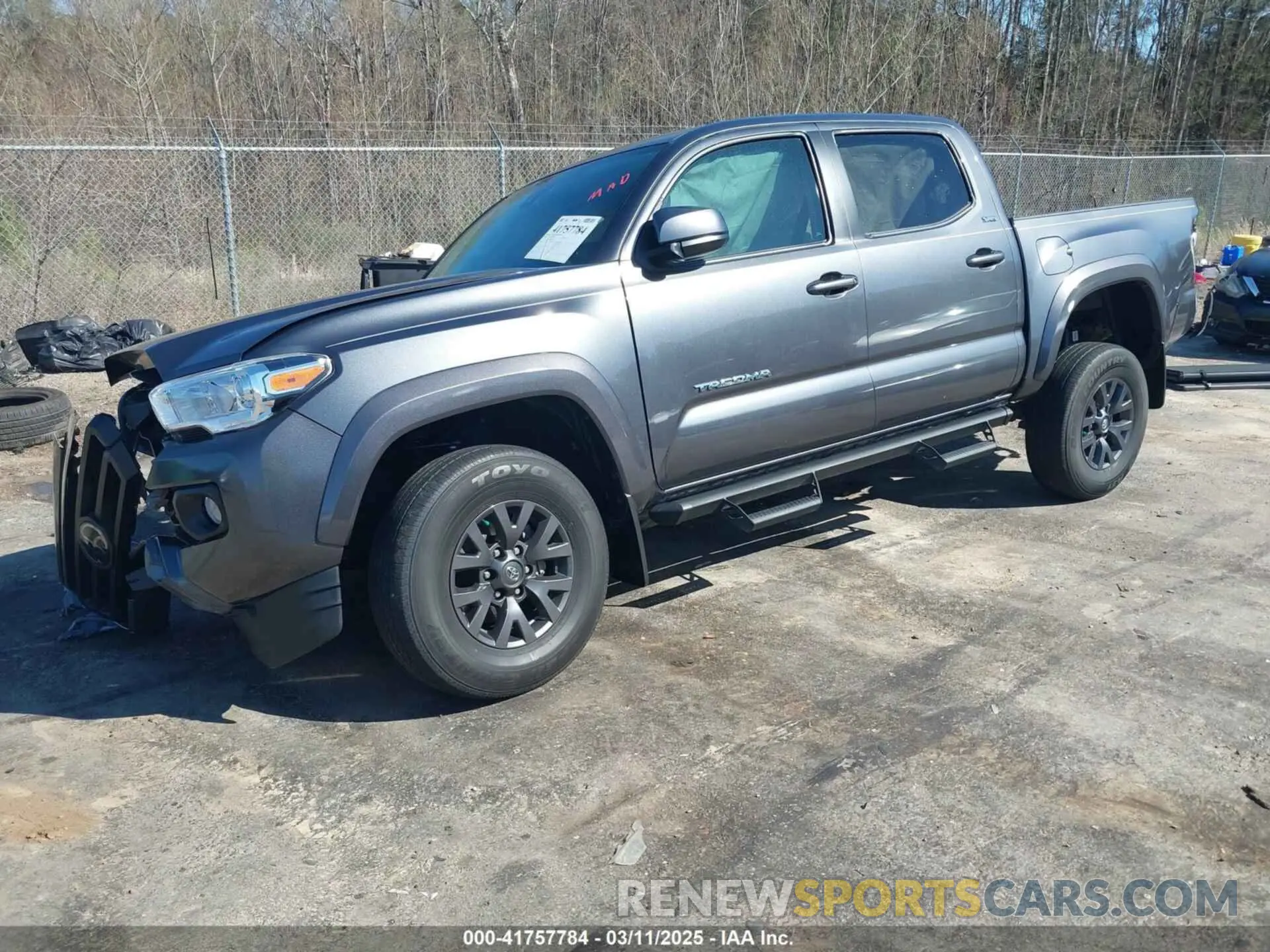 1 Photograph of a damaged car 3TMCZ5AN9MM449187 TOYOTA TACOMA 2021