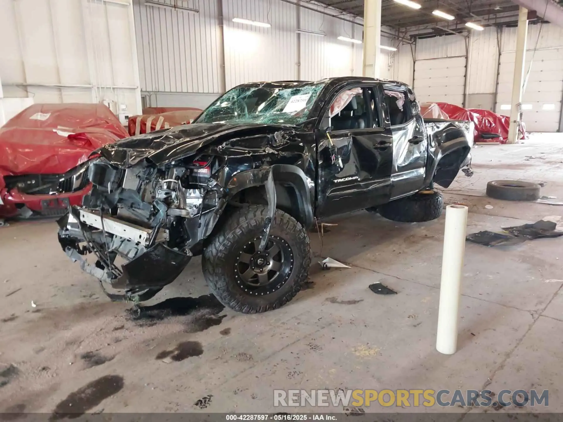 2 Photograph of a damaged car 3TMCZ5ANXMM370093 TOYOTA TACOMA 2021