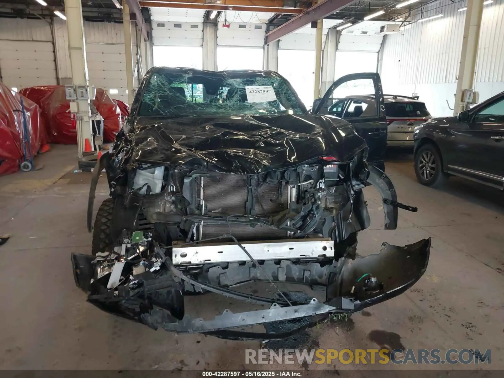 6 Photograph of a damaged car 3TMCZ5ANXMM370093 TOYOTA TACOMA 2021