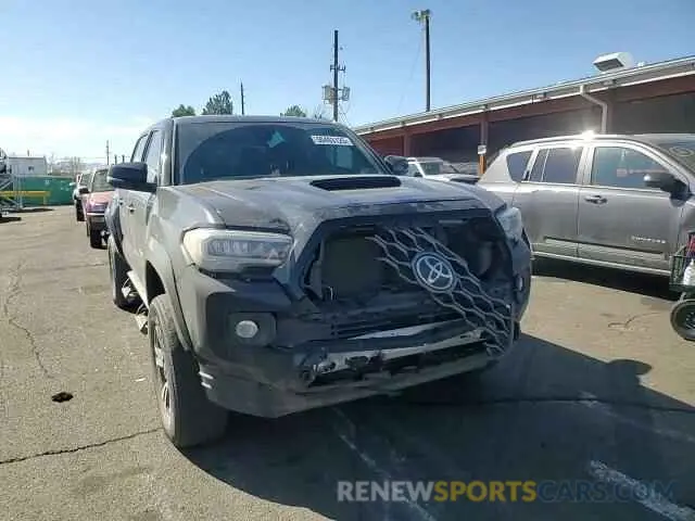 10 Photograph of a damaged car 3TMCZ5ANXMM372734 TOYOTA TACOMA 2021